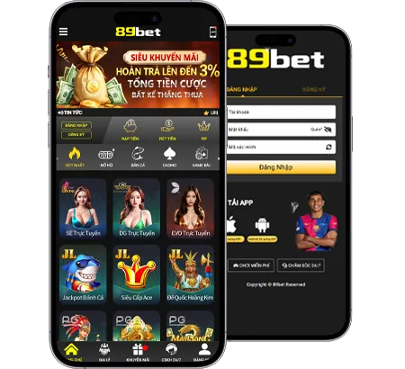 Hỗ trợ đa nền tảng PC và Mobile App 89bet